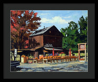 The Old Cider Mill Glastonbury Connecticut  - Framed Print