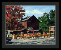 The Old Cider Mill Glastonbury Connecticut  - Framed Print