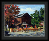 The Old Cider Mill Glastonbury Connecticut  - Framed Print