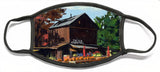 The Old Cider Mill Glastonbury Connecticut  - Face Mask