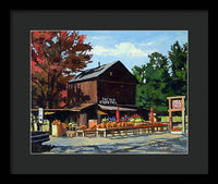 The Old Cider Mill Glastonbury Connecticut  - Framed Print