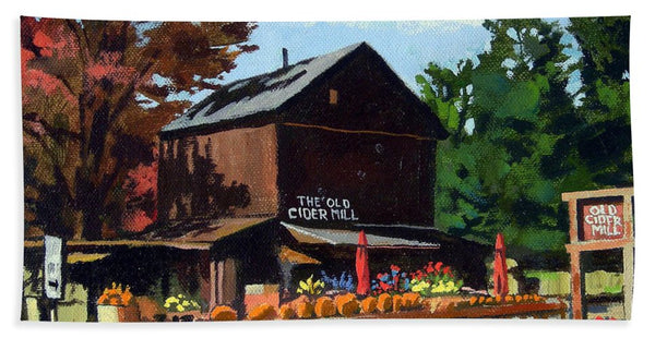 The Old Cider Mill Glastonbury Connecticut  - Beach Towel