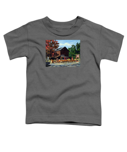 The Old Cider Mill Glastonbury Connecticut  - Toddler T-Shirt