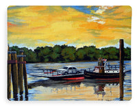 The Rocky Hill Glastonbury Ferry Glastonbury Connecticut  - Blanket