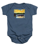 The Rocky Hill Glastonbury Ferry Glastonbury Connecticut  - Baby Onesie
