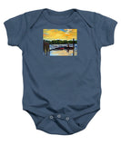 The Rocky Hill Glastonbury Ferry Glastonbury Connecticut  - Baby Onesie