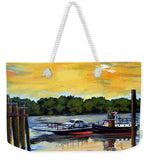 The Rocky Hill Glastonbury Ferry Glastonbury Connecticut  - Weekender Tote Bag