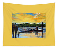 The Rocky Hill Glastonbury Ferry Glastonbury Connecticut  - Tapestry