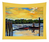 The Rocky Hill Glastonbury Ferry Glastonbury Connecticut  - Tapestry