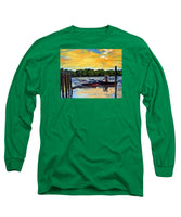The Rocky Hill Glastonbury Ferry Glastonbury Connecticut  - Long Sleeve T-Shirt