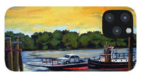 The Rocky Hill Glastonbury Ferry Glastonbury Connecticut  - Phone Case