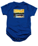 The Rocky Hill Glastonbury Ferry Glastonbury Connecticut  - Baby Onesie