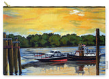 The Rocky Hill Glastonbury Ferry Glastonbury Connecticut  - Carry-All Pouch