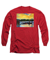 The Rocky Hill Glastonbury Ferry Glastonbury Connecticut  - Long Sleeve T-Shirt