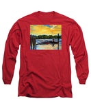 The Rocky Hill Glastonbury Ferry Glastonbury Connecticut  - Long Sleeve T-Shirt