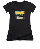 The Rocky Hill Glastonbury Ferry Glastonbury Connecticut  - Women's V-Neck