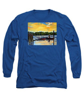 The Rocky Hill Glastonbury Ferry Glastonbury Connecticut  - Long Sleeve T-Shirt