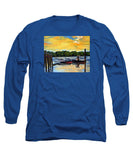 The Rocky Hill Glastonbury Ferry Glastonbury Connecticut  - Long Sleeve T-Shirt