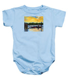 The Rocky Hill Glastonbury Ferry Glastonbury Connecticut  - Baby Onesie