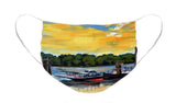 The Rocky Hill Glastonbury Ferry Glastonbury Connecticut  - Face Mask