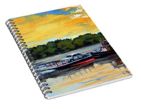 The Rocky Hill Glastonbury Ferry Glastonbury Connecticut  - Spiral Notebook