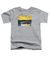 The Rocky Hill Glastonbury Ferry Glastonbury Connecticut  - Toddler T-Shirt