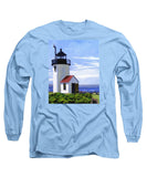 Goat Island Lighthouse Maine - Long Sleeve T-Shirt