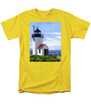 Goat Island Lighthouse Maine - Men's T-Shirt  (Regular Fit)