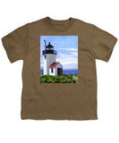 Goat Island Lighthouse Maine - Youth T-Shirt