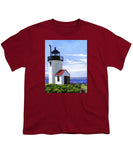 Goat Island Lighthouse Maine - Youth T-Shirt