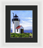 Goat Island Lighthouse Maine - Framed Print