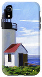 Goat Island Lighthouse Maine - Phone Case