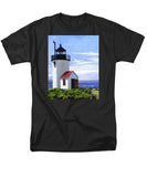 Goat Island Lighthouse Maine - Men's T-Shirt  (Regular Fit)