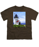 Goat Island Lighthouse Maine - Youth T-Shirt
