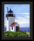 Goat Island Lighthouse Maine - Framed Print