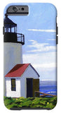 Goat Island Lighthouse Maine - Phone Case