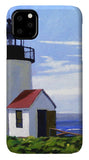 Goat Island Lighthouse Maine - Phone Case