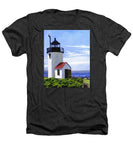 Goat Island Lighthouse Maine - Heathers T-Shirt