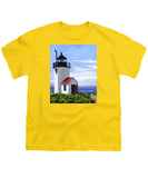 Goat Island Lighthouse Maine - Youth T-Shirt