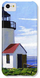 Goat Island Lighthouse Maine - Phone Case