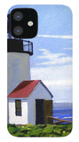 Goat Island Lighthouse Maine - Phone Case