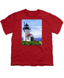 Goat Island Lighthouse Maine - Youth T-Shirt