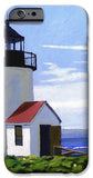 Goat Island Lighthouse Maine - Phone Case