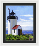 Goat Island Lighthouse Maine - Framed Print