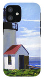 Goat Island Lighthouse Maine - Phone Case