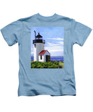 Goat Island Lighthouse Maine - Kids T-Shirt