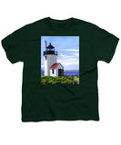 Goat Island Lighthouse Maine - Youth T-Shirt