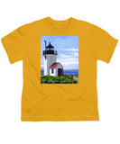Goat Island Lighthouse Maine - Youth T-Shirt