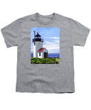 Goat Island Lighthouse Maine - Youth T-Shirt