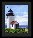 Goat Island Lighthouse Maine - Framed Print
